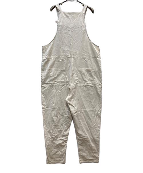 ハラダマニア（ハラダマニア）ハラダマニア (ハラダマニア) オーバーオール アイボリー サイズ:Lの古着・服飾アイテム