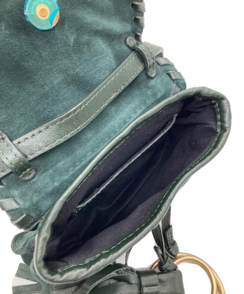 SEE BY CHLOE（シーバイクロエ）SEE BY CHLOE (シーバイクロエ) マーシー スモールショルダーポーチ グリーンの古着・服飾アイテム