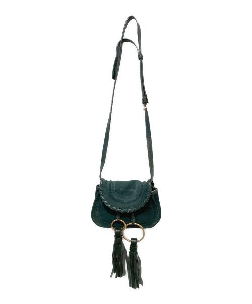 SEE BY CHLOE（シーバイクロエ）SEE BY CHLOE (シーバイクロエ) マーシー スモールショルダーポーチ グリーンの古着・服飾アイテム