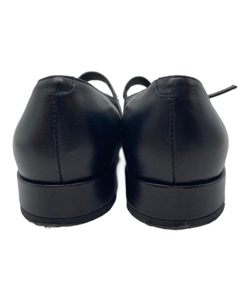 FABIO RUSCONI（ファビオルスコーニ）FABIO RUSCONI (ファビオルスコーニ) レザーパンプス ブラック サイズ:35の古着・服飾アイテム