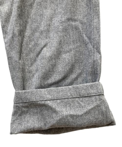 denimist（デニミスト）DENIMIST (デニミスト) DOUBLE PLEAT WIDE LEG PANT グレー サイズ:26の古着・服飾アイテム