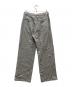 DENIMIST (デニミスト) DOUBLE PLEAT WIDE LEG PANT グレー サイズ:26：8000円