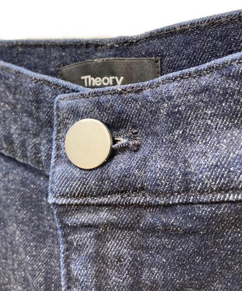 theory（セオリー）theory (セオリー) Denim Stretch Wide HW Pant D GH インディゴ サイズ: 68.5cm (W27)の古着・服飾アイテム