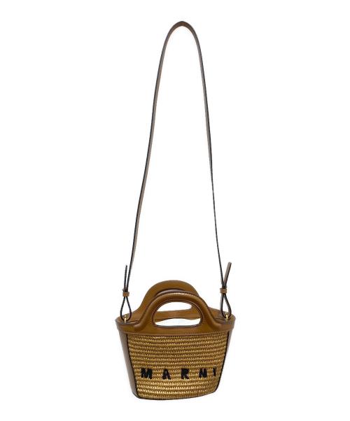 MARNI（マルニ）MARNI (マルニ) TROPICALIA BAG MICRO ブラウンの古着・服飾アイテム