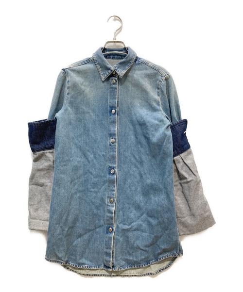 MM6 Maison Margiela（エムエムシックスメゾンマルジェラ）MM6 Maison Margiela (エムエムシックスメゾンマルジェラ) デニムジャケット インディゴ サイズ:40の古着・服飾アイテム
