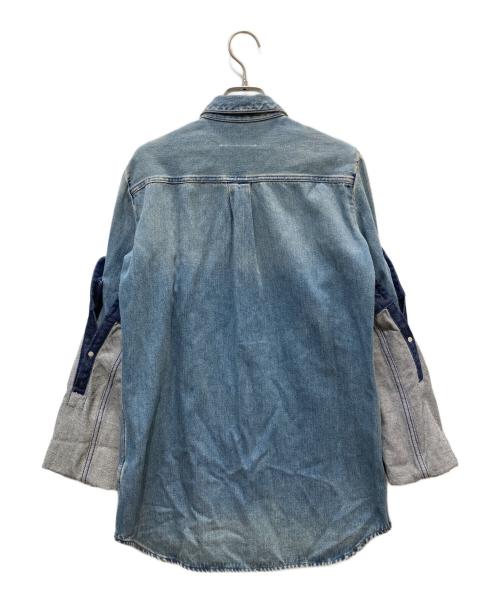 MM6 Maison Margiela（エムエムシックスメゾンマルジェラ）MM6 Maison Margiela (エムエムシックスメゾンマルジェラ) デニムジャケット インディゴ サイズ:40の古着・服飾アイテム