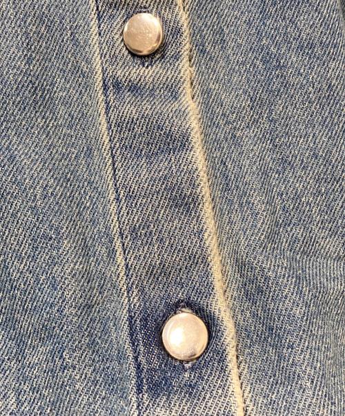 MM6 Maison Margiela（エムエムシックスメゾンマルジェラ）MM6 Maison Margiela (エムエムシックスメゾンマルジェラ) デニムジャケット インディゴ サイズ:40の古着・服飾アイテム