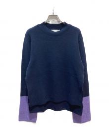 achio（achio）の古着「ニット」｜ネイビー