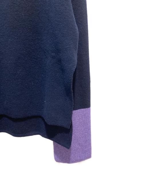 achio（achio）achio (achio) ニット ネイビー サイズ:Sの古着・服飾アイテム