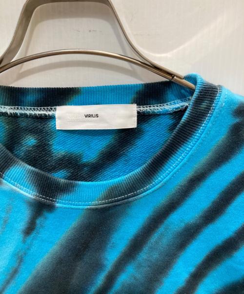 TOGA VIRILIS（トーガ ビリリース）TOGA VIRILIS (トーガ ビリリース) タイダイスウェット スカイブルー サイズ:44の古着・服飾アイテム