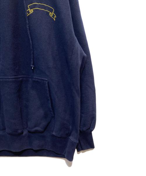 PIECE OF HUMAN（ピースオブヒューマン）piece of human (ピースオブヒューマン) パーカー ネイビー サイズ:XLの古着・服飾アイテム