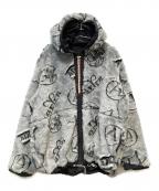 ARIESアリーズ）の古着「REVERSIDE FURRY PARKA リバーシブルファーパーカー」｜ブラック