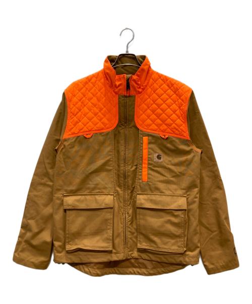 CarHartt（カーハート）CarHartt (カーハート) UPLAND JACKET ワークジャケット ベージュ サイズ:Mの古着・服飾アイテム