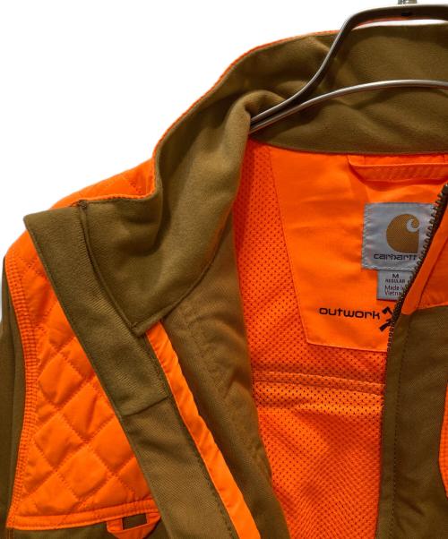 CarHartt（カーハート）CarHartt (カーハート) UPLAND JACKET ワークジャケット ベージュ サイズ:Mの古着・服飾アイテム
