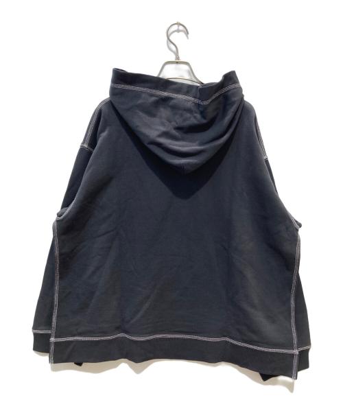 MM6 Maison Margiela（エムエムシックスメゾンマルジェラ）MM6 Maison Margiela (エムエムシックスメゾンマルジェラ) プルオーバーパーカー ブラック サイズ:Sの古着・服飾アイテム