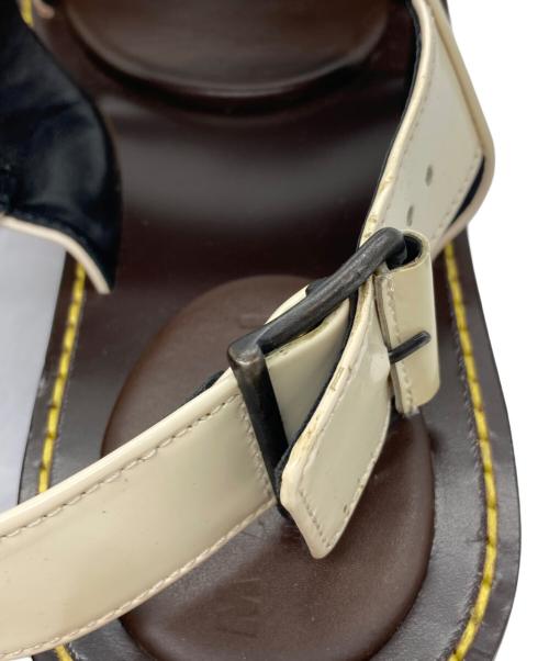 MARNI（マルニ）MARNI (マルニ) プラットフォームサンダル アイボリー×レッド サイズ:38の古着・服飾アイテム