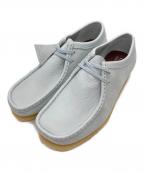 CLARKSクラークス）の古着「ワラビー」｜スカイブルー