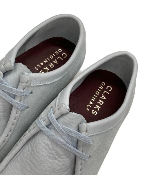 CLARKS（クラークス）CLARKS (クラークス) ワラビー スカイブルー サイズ:26の古着・服飾アイテム
