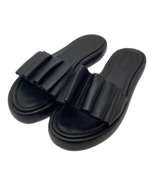 SARTORE（サルトル）SARTORE (サルトル) ミュール ブラック サイズ:39の古着・服飾アイテム