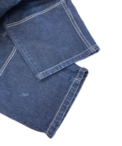 COMME des GARCONS SHIRT（コムデギャルソンシャツ）COMME des GARCONS SHIRT (コムデギャルソンシャツ) クロップドラインテーパードデニムパンツ インディゴ サイズ:Sの古着・服飾アイテム