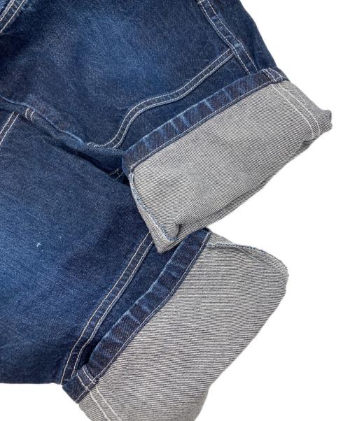 COMME des GARCONS SHIRT（コムデギャルソンシャツ）COMME des GARCONS SHIRT (コムデギャルソンシャツ) クロップドラインテーパードデニムパンツ インディゴ サイズ:Sの古着・服飾アイテム