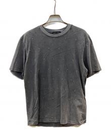 MAISON SPECIAL（メゾンスペシャル）の古着「Pigment Rhinestone T-Shirts」｜グレー