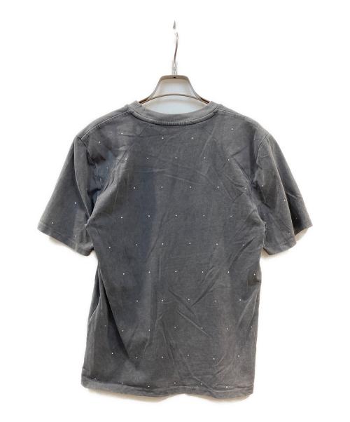 MAISON SPECIAL（メゾンスペシャル）MAISON SPECIAL (メゾンスペシャル) Pigment Rhinestone T-Shirts グレー サイズ:FREEの古着・服飾アイテム