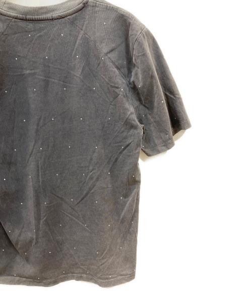 MAISON SPECIAL（メゾンスペシャル）MAISON SPECIAL (メゾンスペシャル) Pigment Rhinestone T-Shirts グレー サイズ:FREEの古着・服飾アイテム