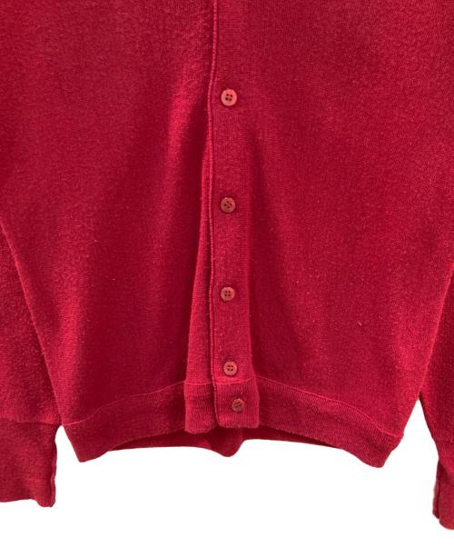 JANTZEN（ジャンセン）JANTZEN (ジャンセン) カーディガン レッド サイズ:ーの古着・服飾アイテム