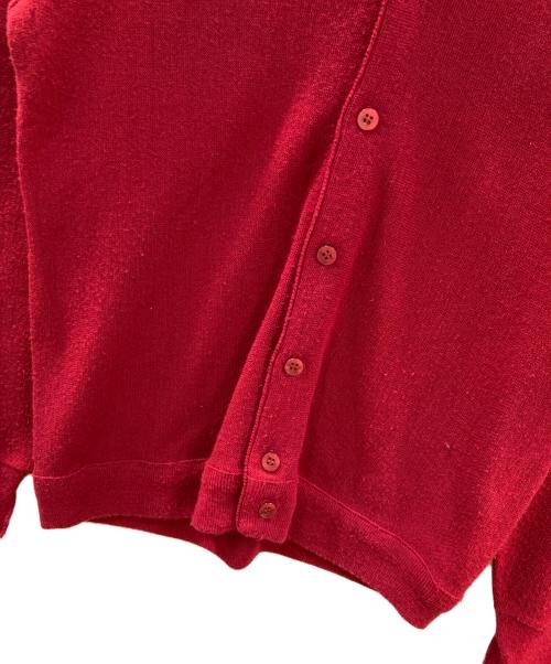 JANTZEN（ジャンセン）JANTZEN (ジャンセン) カーディガン レッド サイズ:ーの古着・服飾アイテム