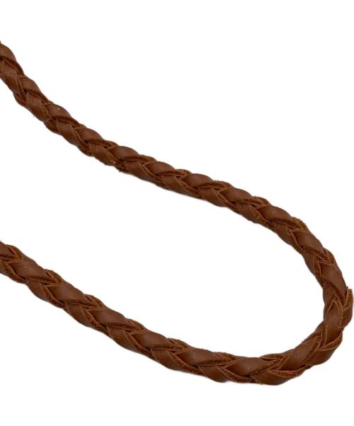 J&M DAVIDSON（ジェイ＆エム デヴィッドソン）J&M DAVIDSON (ジェイ＆エム デヴィッドソン) フリンジカーニバル フリンジレザー巾着バッグ ブラウンの古着・服飾アイテム