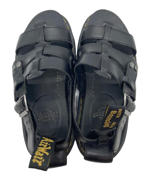 Dr.Martens（ドクターマーチン）Dr.Martens (ドクターマーチン) サンダル ブラック サイズ:4の古着・服飾アイテム