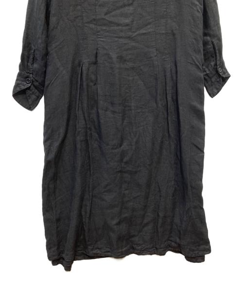 KRISTENSEN DU NORD（クリステンセン ドゥ ノルド）KristenseN DU NORD (クリステンセン ドゥ ノルド) リネンワンピース ブラック サイズ:2の古着・服飾アイテム