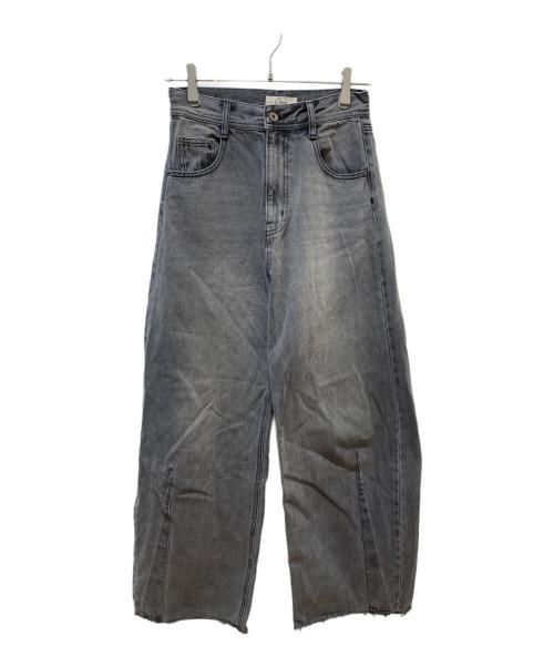 Q.anos（キュアノス）Q.anos (キュアノス) ブルージュデニム グレー サイズ:1の古着・服飾アイテム