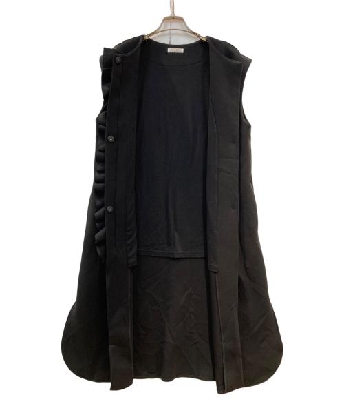 trefle（トレフル）trefle (トレフル) ワンピース ブラック サイズ:Freeの古着・服飾アイテム