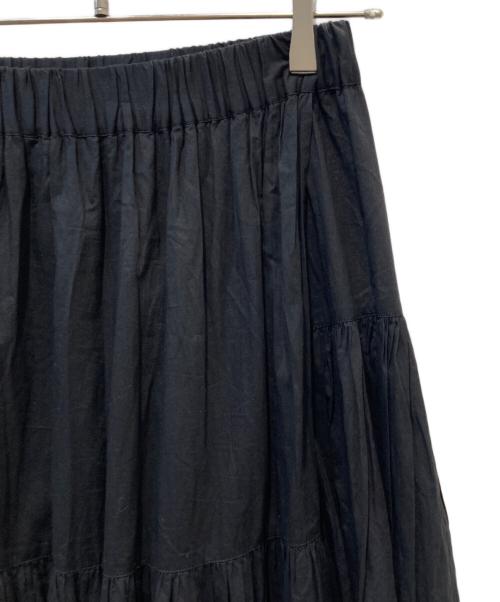 EVERYDAY I LIKE.（エヴリデイ アイ ライク）EVERYDAY I LIKE. (エヴリデイ アイ ライク) Dramatic Wrap スカート ブラック サイズ:36の古着・服飾アイテム