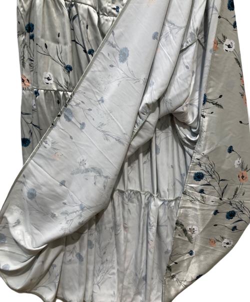 maria（マリア）MARIA (マリア) 花柄ノースリーブワンピース 黄緑 サイズ:表記無しの古着・服飾アイテム