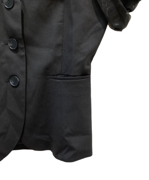 THREE SQUARE（スリースクエア）THREE SQUARE (スリースクエア) ビスチェ風ブラウス ブラック サイズ:FREEの古着・服飾アイテム