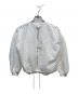 Lallia Mu（ラリア ムー）の古着「シアーブルゾン」｜ホワイト