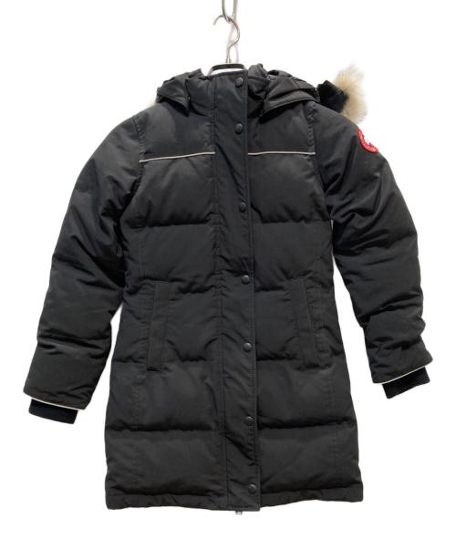 CANADA GOOSE（カナダグース）CANADA GOOSE (カナダグース) ダウンコート ブラック サイズ:10－12の古着・服飾アイテム