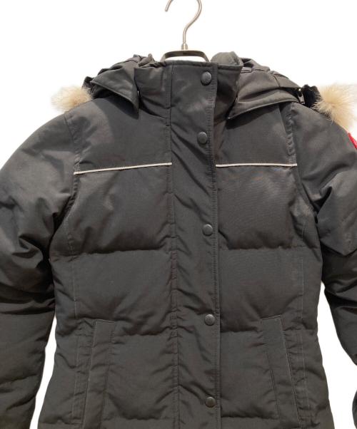 CANADA GOOSE（カナダグース）CANADA GOOSE (カナダグース) ダウンコート ブラック サイズ:10－12の古着・服飾アイテム