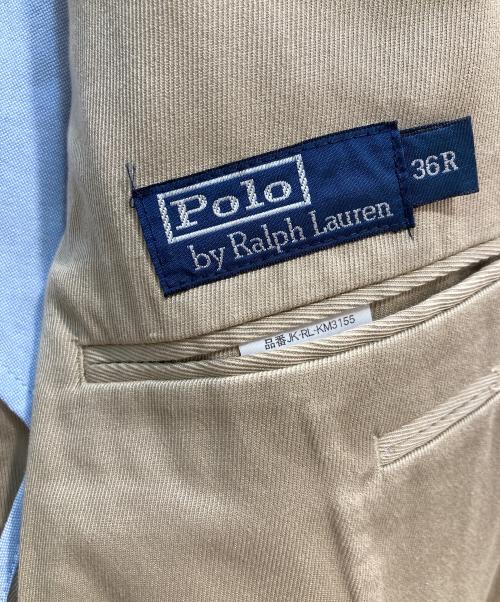 POLO RALPH LAUREN（ポロ・ラルフローレン）POLO RALPH LAUREN (ポロ・ラルフローレン) ジャケット ベージュ サイズ:36の古着・服飾アイテム