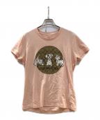 COACH×DISNEYコーチ×ディズニー）の古着「Tシャツ」｜ピンク