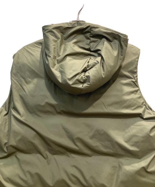 EVERYDAY I LIKE.（エヴリデイ アイ ライク）EVERYDAY I LIKE. (エヴリデイ アイ ライク) 中綿ロングベスト グリーン サイズ:ーの古着・服飾アイテム