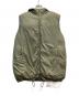 EVERYDAY I LIKE.（エヴリデイ アイ ライク）の古着「中綿ロングベスト」｜グリーン