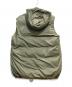 EVERYDAY I LIKE. (エヴリデイ アイ ライク) 中綿ロングベスト グリーン サイズ:ー：10000円