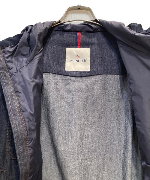 MONCLER（モンクレール）MONCLER (モンクレール) CHRONO フーデットデニムジャケット インディゴ サイズ:2の古着・服飾アイテム