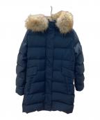 Pyrenexピレネックス）の古着「GRENOBLE AMIRAL ダウンコート」｜ネイビー