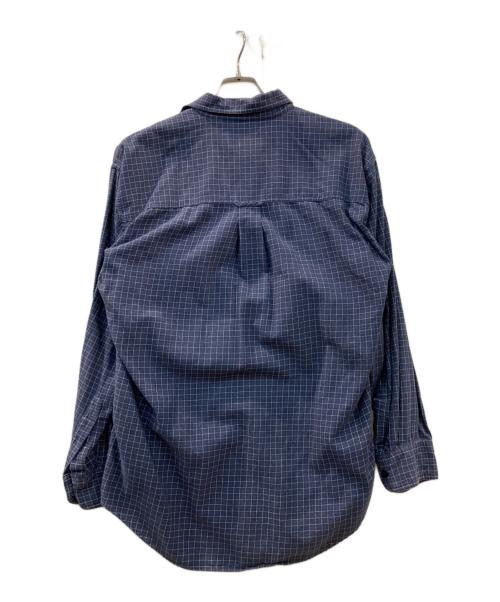 CHAPS（チャップス）CHAPS (チャップス) チェックシャツ ネイビー サイズ:Mの古着・服飾アイテム