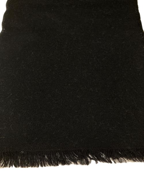 VALENTINO（ヴァレンティノ）VALENTINO (ヴァレンティノ) ストール ブラックの古着・服飾アイテム
